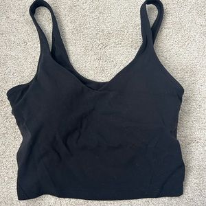Black lululemon align tank